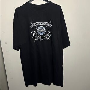 Orange County Choppers New Y2K biker alternative Black Graphic Tee